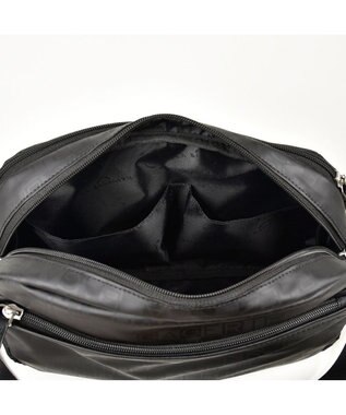 LA BAGAGERIE モノグラムデイリーショルダー ブラック