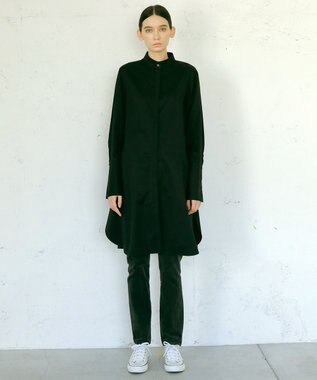 23区 【洗える】23区DENIM ベルベットストレッチ スキニーパンツ スレートグレー