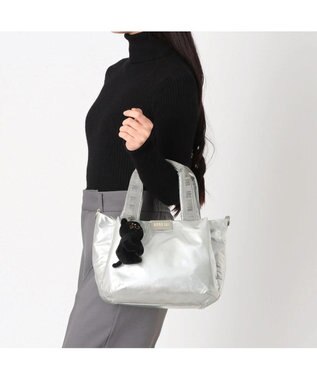 ANNA SUI ワンダー 2WAYトートバッグ シルバー