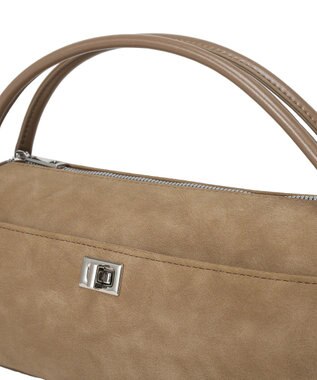 AMERICAN HOLIC ダブルハンドルショルダーバッグ Brown
