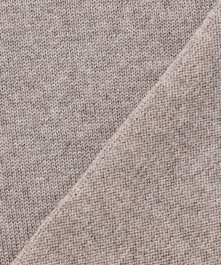 23区 S 【洗える】インターシャ ロゴ ニット ブラウン系