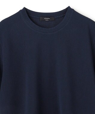 JOSEPH HOMME 【オリジナル素材 】ライトタックジャージー   クルーネックＴシャツ ネイビー系
