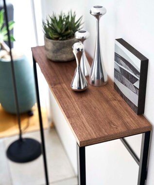 tower コンソールテーブル タワー ブラック ブラック