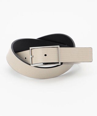 J.PRESS LADIES リバーシブル ベルト ブラック系