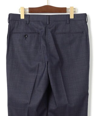 J.PRESS MEN 【ストレッチ / ウォッシャブル可】パワーストレッチウール インディゴルック スラックス ブルー系