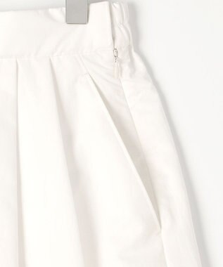 #Newans 【撥水】ソフトボリュームバルーンスカート ホワイト