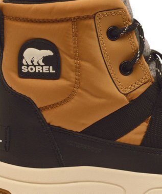 SOREL SOREL/ 【KIDS】ユース ウィットニー3 ミッド ウォータープルーフ /ソレル Tawny Buff、 Black