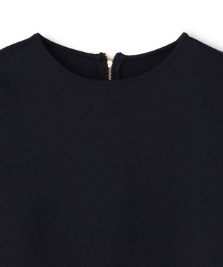 UNFILO L BEAUTY FORM KNIT フレアスカート セットアップ ネイビー