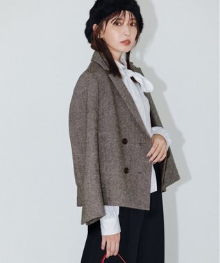 #Newans 【洗濯機可】ステッチデザインリボンタイブラウス ホワイト