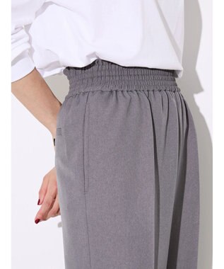 AMERICAN HOLIC ウエストイージーストレートパンツ Gray Mixture