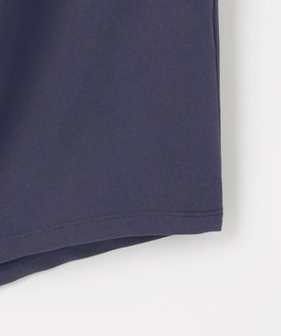 23区 【SLOW/一部店舗限定】ライトツイストコットン 切り替えデザイン Tシャツ パープル系