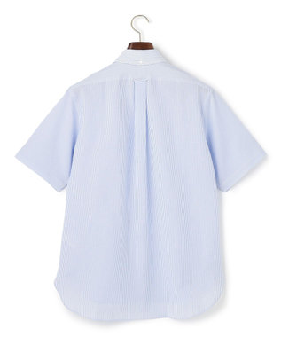 J.PRESS MEN 新色追加【 高通気性 / 軽量 / ノンアイロン / 撥水】【BEAT HEAT SYSTEM】半袖シャツ / B.D. サックスブルー系1