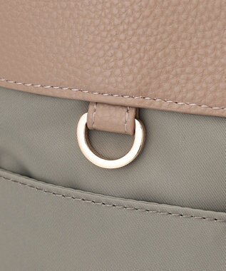 LA BAGAGERIE コンビ2WAYトートバッグ MEDIUM グレー