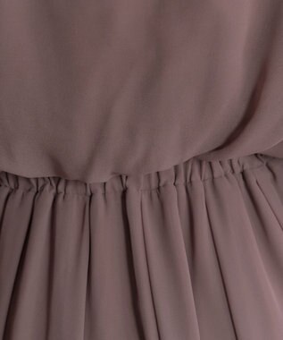 Tiaclasse L ブラウジングシフォンワンピース モカ