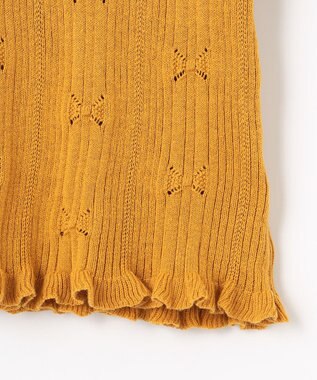 組曲 KIDS 【110-140㎝】リブニット マリーゴールド系