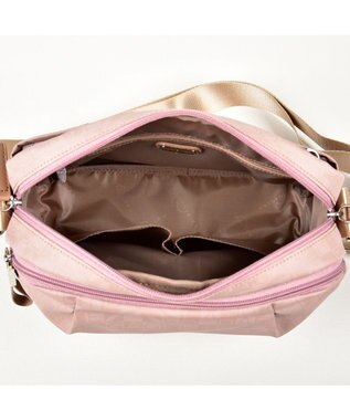 LA BAGAGERIE モノグラムデイリーショルダー ピンク