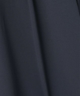 ICB 【WEB限定・洗える】ジョーゼットダブルジャージー ワンピース ネイビー系