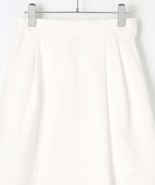 #Newans 【撥水】ソフトボリュームバルーンスカート ホワイト