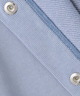 23区 【SLOW】ヴィンテージテリー スナップドット ブルゾン スチールブルー系