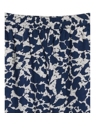 CRAFT STANDARD BOUTIQUE インド綿総柄イージーパンツ Navy