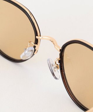 J.PRESS YORK STREET 【UNISEX】UVカットサングラス ダークブラウン系