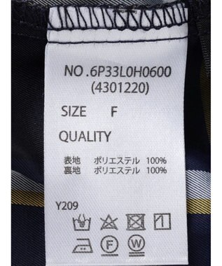 Green Parks ・ＳＵＧＡＲ　ＳＰＯＯＮ　チェックラッフルキャミワンピース Navy