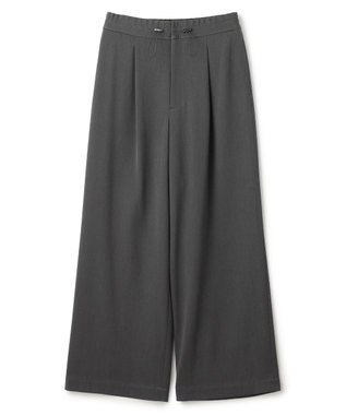 uncrave 【洗える】ギャバジン ドロストパンツ（uncrave WHITE） スレート