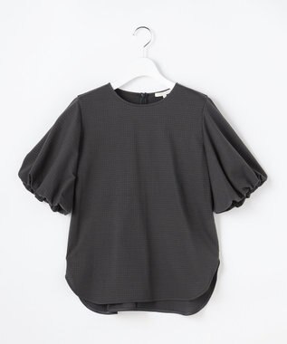 自由区 L 【17号サイズまで展開】エンボスジャージー プルオーバー