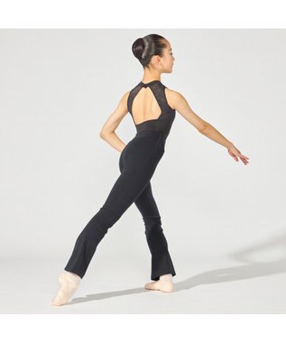 Chacott ハイネックレオタード ブラック