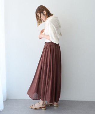 YECCA VECCA 【マシンウォッシャブル】カーディガン Off White