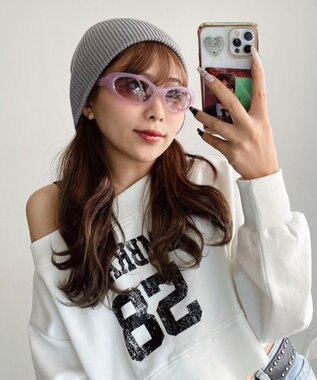 WEGO スポーティカラーレンズアイウェア ライトピンク