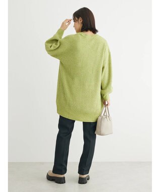 Green Parks ＭＩＸ畦ニットチュニック Green