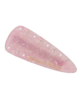 Maison de FLEUR パールビジューピン Pink
