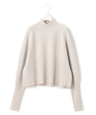 ICB L 【WEB限定カラーあり】 ソフトウールハイゲージ ハイネックニット トープ系