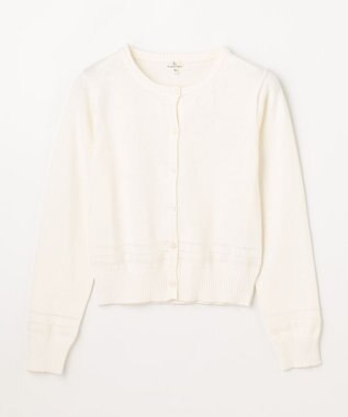 組曲 KIDS 【150-160㎝】クラシック カーディガン アイボリー系