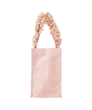 Maison de FLEUR トリコロールフリルハンドルトートバッグ Multi