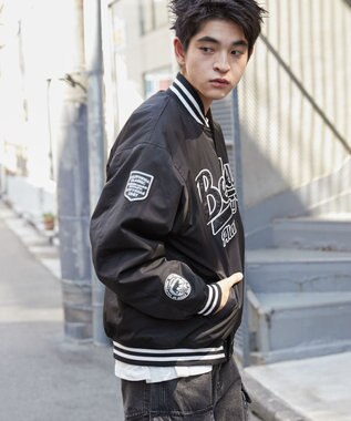 WEGO パテッドワッペンスタジャン ブラック