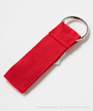 OP／FILA 【Ocean Pacific×ハローキティ】ワッペンバッグチャーム レッド