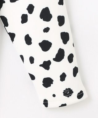 PW CIRCULUS 【MEN】スノーレオパード柄裏フリースモックネックT ホワイト系5