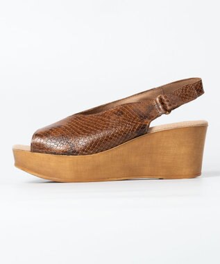 BONTRE 【BONTRE】Vカットサボサンダル ブラウン