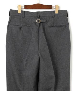 J.PRESS MEN 【J.PRESS ORIGINALS】MAGIC CUBA GABARDINE NEW PIPED STEM TROUSERS / JAPAN MADE グレー系