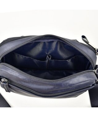 LA BAGAGERIE モノグラムデイリーショルダー ネイビー