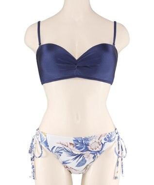 San-ai Resort（三愛水着楽園） 【FUWAMARU】レイヤードノンワイヤービキニ　9M　【San-ai Resort（サンアイリゾート）】 ホワイト