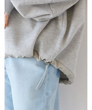 AMERICAN HOLIC ショルダーラインドロストポンチプルオーバー Gray Mixture