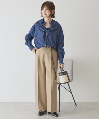 AMERICAN HOLIC スカーフセットデニムシャツ One Wash