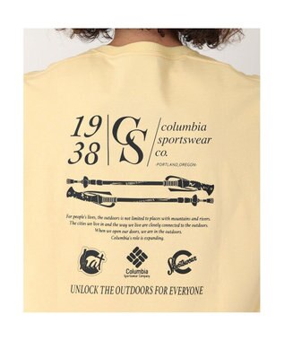 Columbia Columbia/ スタックブルックグラフィックロングスリーブティー /コロンビア Sand Dune