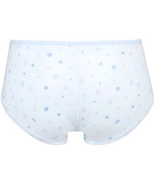 Wing ジュニア ショーツ Wing Teen おしりにくいこみにくい ズレ上がりにくい(裾) 綿混素材(身生地部) 【non!PKパンツ】 はきこみ丈あさめ RJ3305 ウイング／ワコール サックス