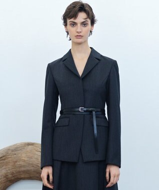 23区 【エステータ】ダブルロングベルト ブラック