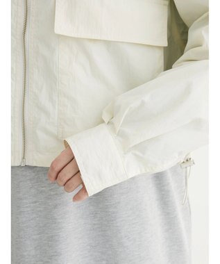 Green Parks ・ＥＬＥＮＣＡＲＥ　ＤＵＥ　スタンドナイロンブルゾン Ivory