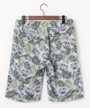 JOSEPH ABBOUD MOUNTAIN 【SPACE／UNISEX】リーフプリント イージーショートパンツ カーキ系5